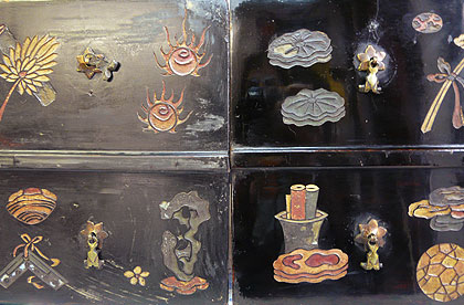 restauration de laque de coromandel